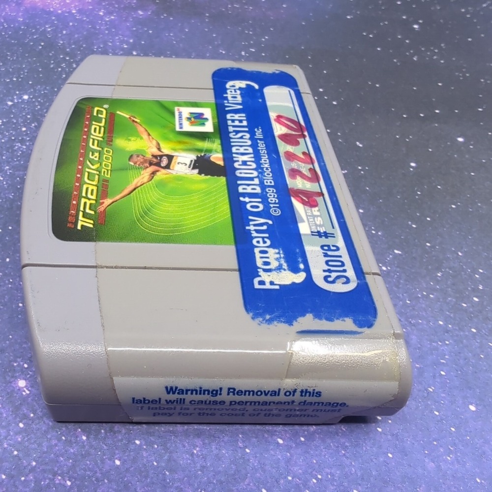 International Track & Field 2000 (Nintendo 64 N64, 2000) No Manual - Blockbuster - Picture 14 of 16